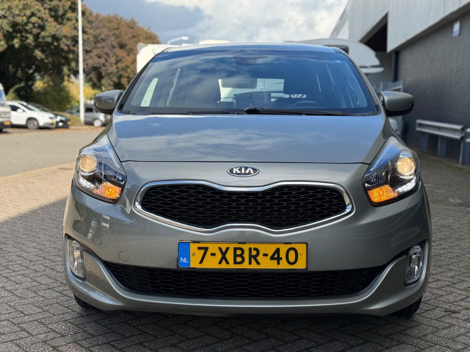 Kia Carens 2.0 (2014) | 7-Seater | 102,700 km, Auto's, Euro 5, Zwart, 4 cilinders, Overige bekleding