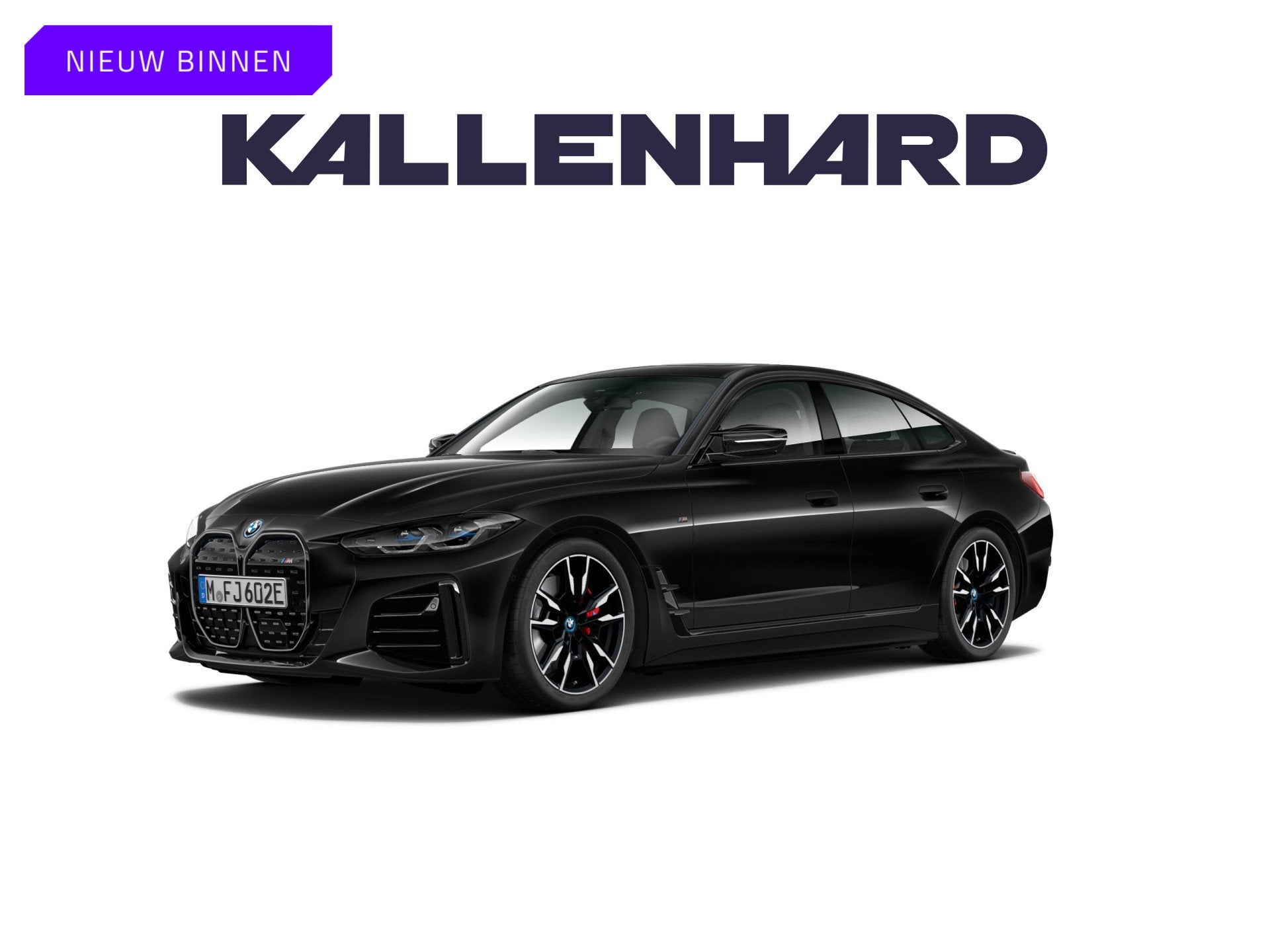 BMW i4 M50 - Dak - M-Zetels - Lasers - Driving Ass Prof - Ha, Auto's, Gebruikt, 520 km, Automatische klimaatregeling, Zwart