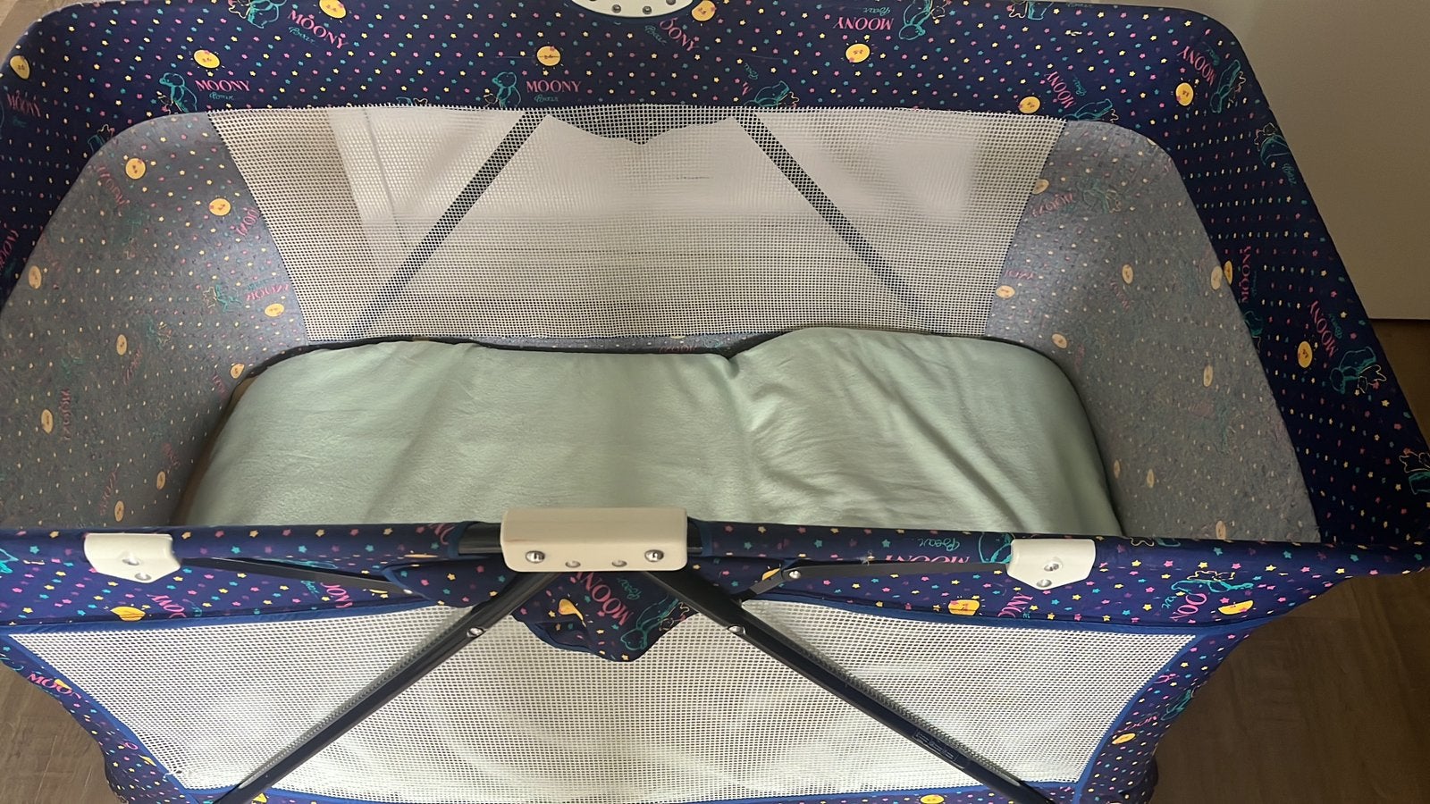 Campingbedje, Ophalen, Gebruikt