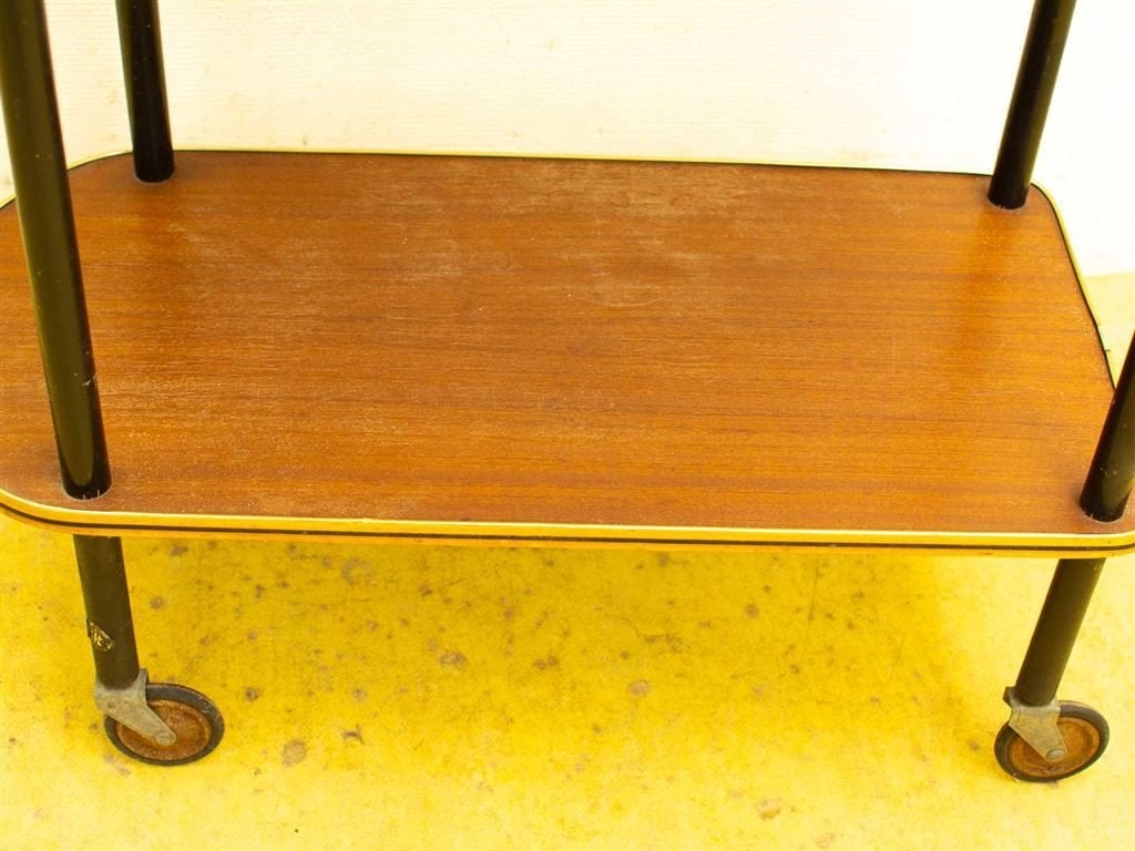 Vintage theetafeltje/trolley 37229, Ophalen of Verzenden, Gebruikt