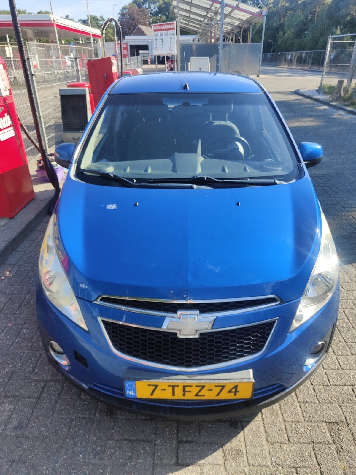 Chevrolet Spark 2011 Blauw, Voorwielaandrijving, 839 kg, 4 cilinders, Blauw