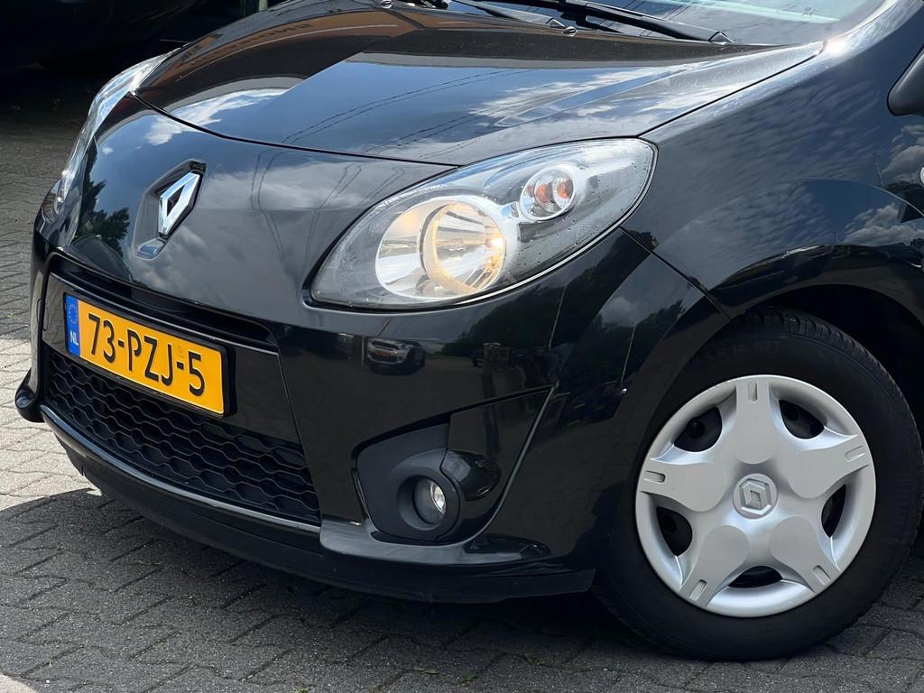Renault Twingo 1.2-16V Dynamique CRUISE/AIRCO/APK 8-3-2025/Z, Auto's, Renault, Gebruikt, Zwart, 4 stoelen, Zwart