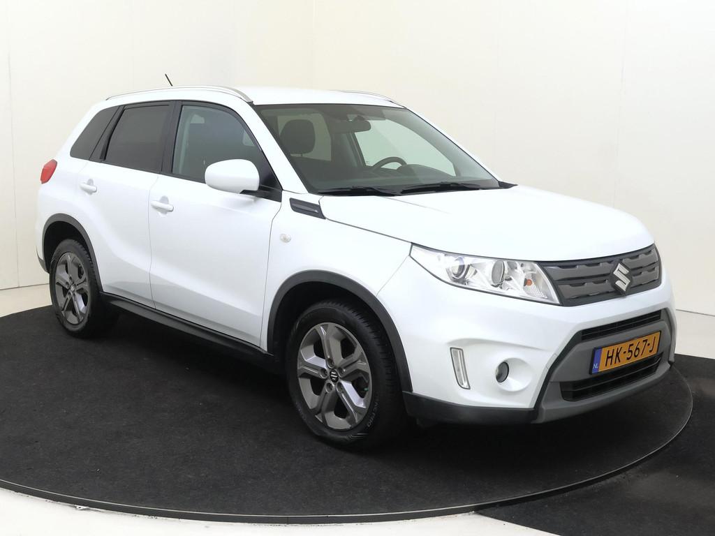 Suzuki Vitara 1.6 Exclusive | airco automatisch | Trekhaak |, Stof, Gebruikt, Euro 6, 4 cilinders
