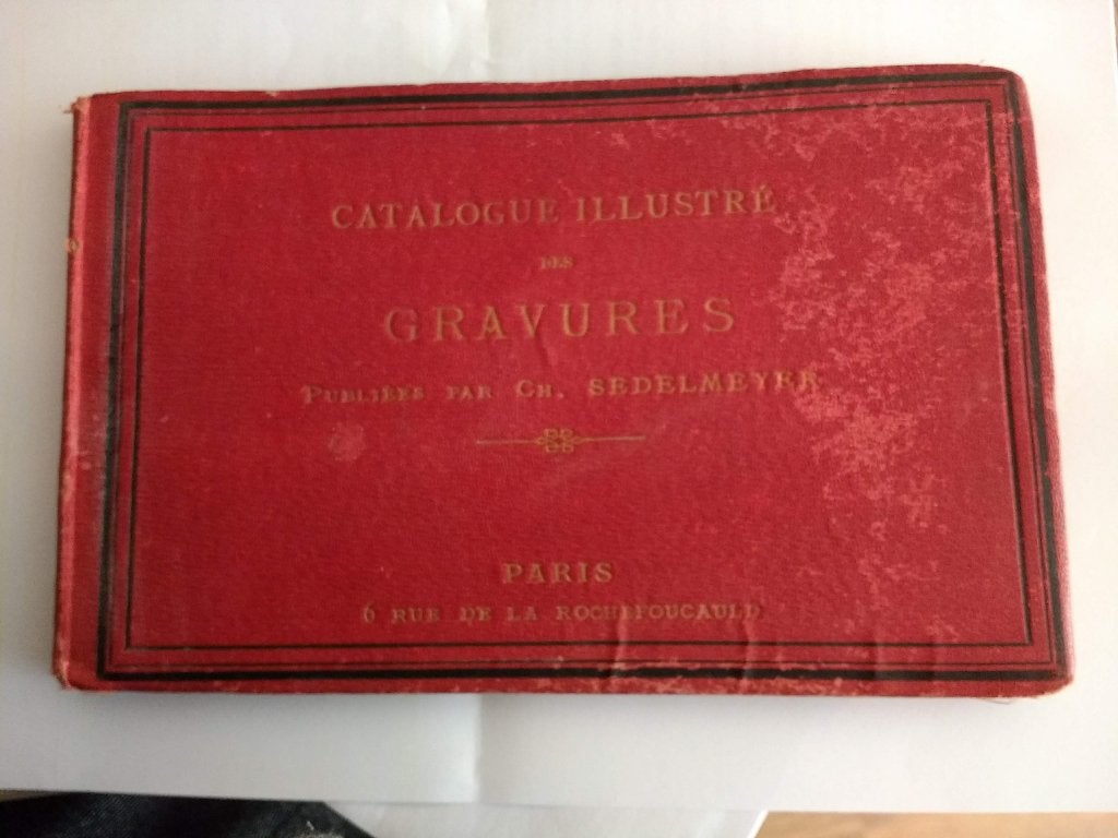 Parijs uit 1889 MET Gravures van o.a Rembrandt, Ophalen of Verzenden, Gravure, 1800 - 1899