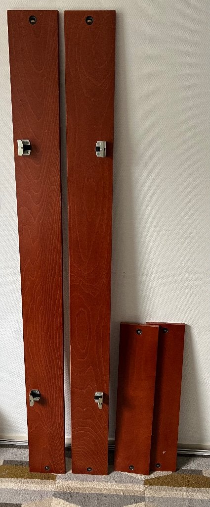 Auping auronde bedombouw planken voor 90 x 200, Huis en Inrichting, Ophalen, Gebruikt, 90 cm, 200 cm