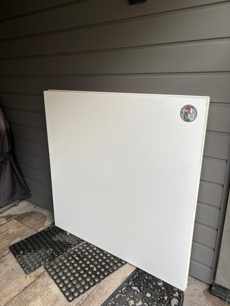 Watervast multiplex 122x122cm 4 platen, Doe-het-zelf en Verbouw, Platen en Panelen, Ophalen of Verzenden, Multiplex