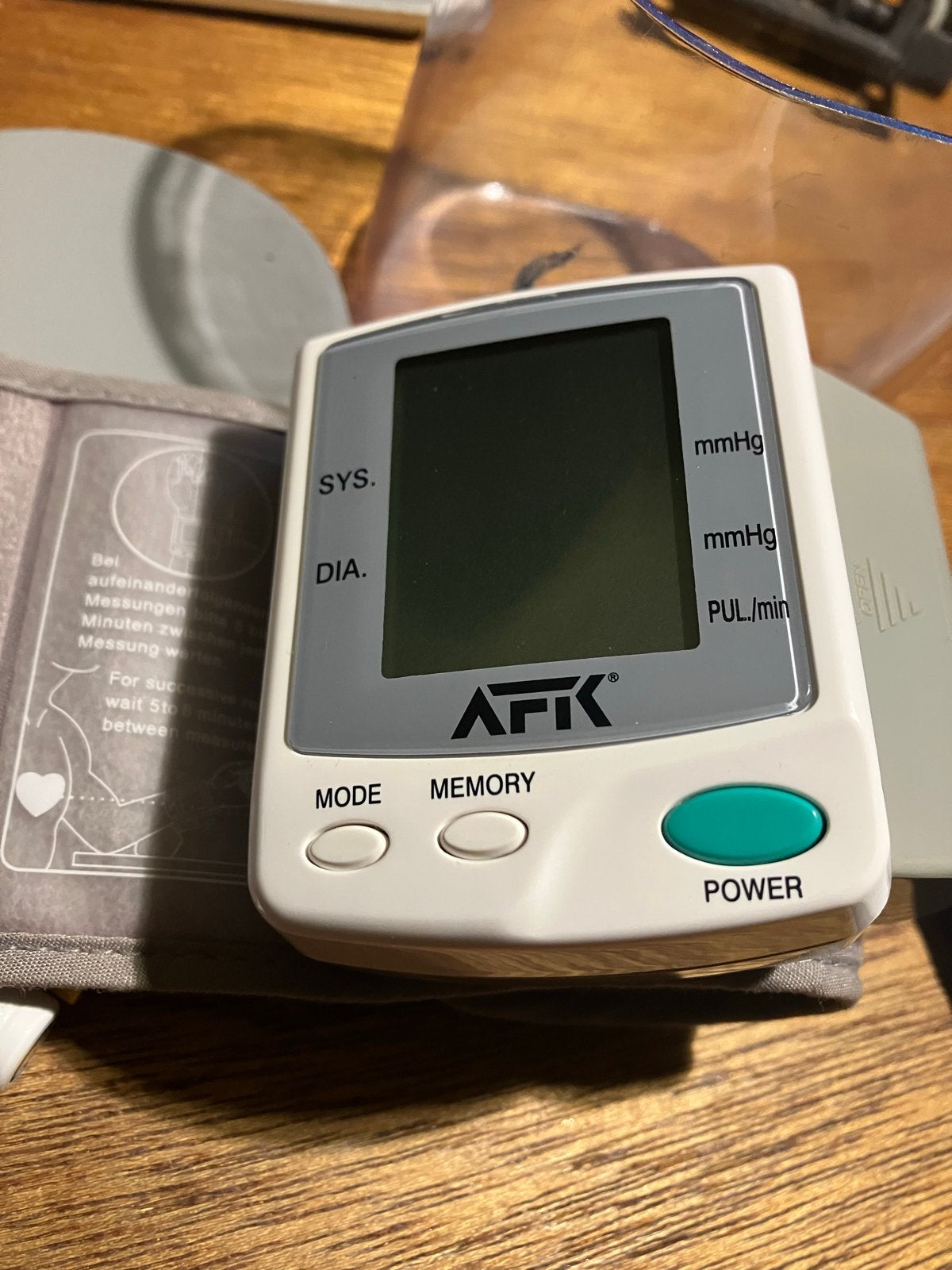 AFK MODEL BDM-1 Polsbloeddrukmeter - Compact & Betrouwbaar, Ophalen of Verzenden, Zo goed als nieuw, Overige typen