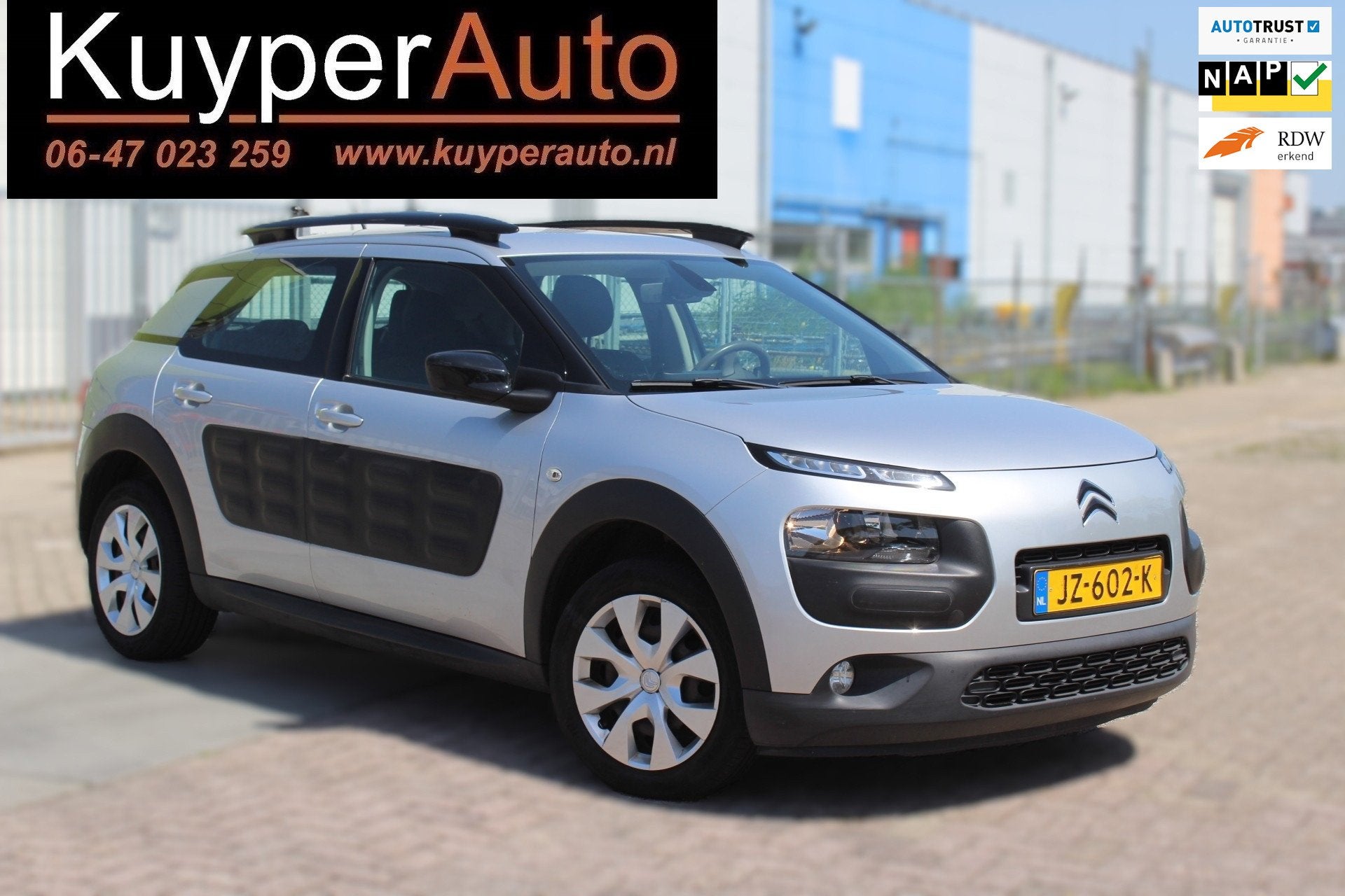 Citroen C4 Cactus 1.2 PureTech Business automaat NAP RIJKLAA, 82 pk, Origineel Nederlands, Bedrijf, 3 cilinders