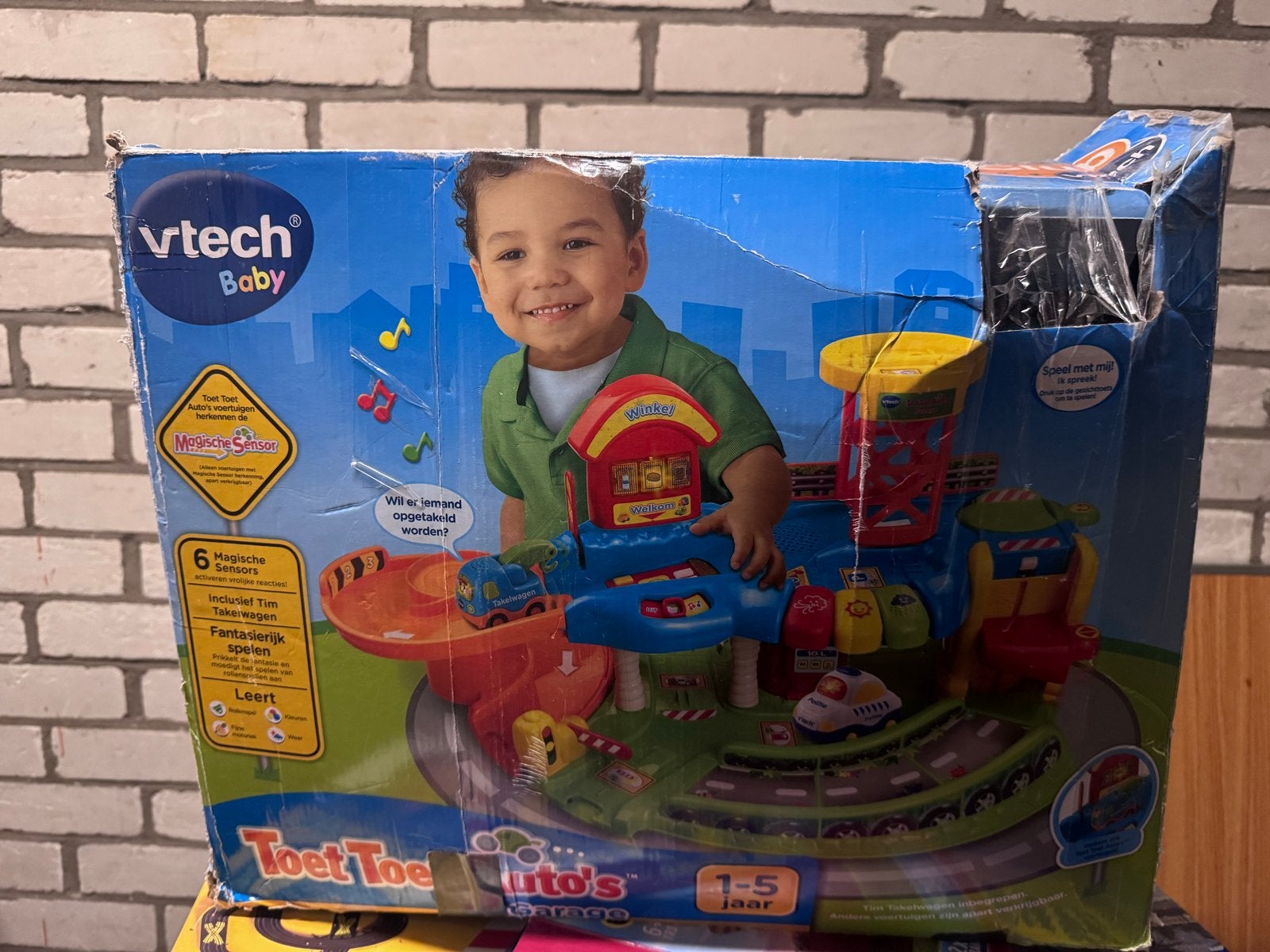 VTech Baby Toet Toet Auto's Garage, Ophalen of Verzenden, Gebruikt, Auto, Met licht