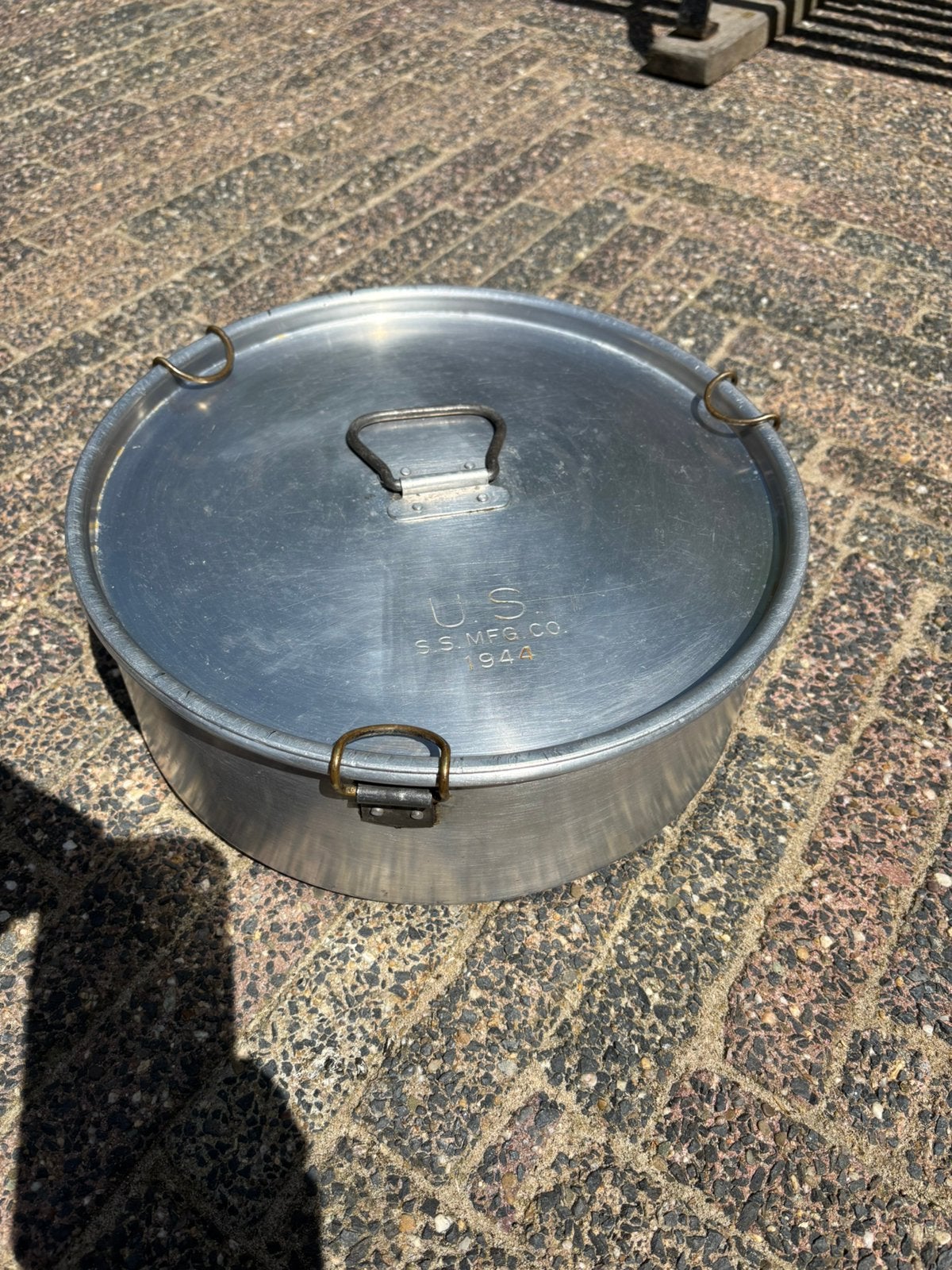 US Army  veldkeuken pan 1944, Verzamelen, Militaria | Tweede Wereldoorlog, Ophalen of Verzenden, Landmacht, Amerika, Overige typen
