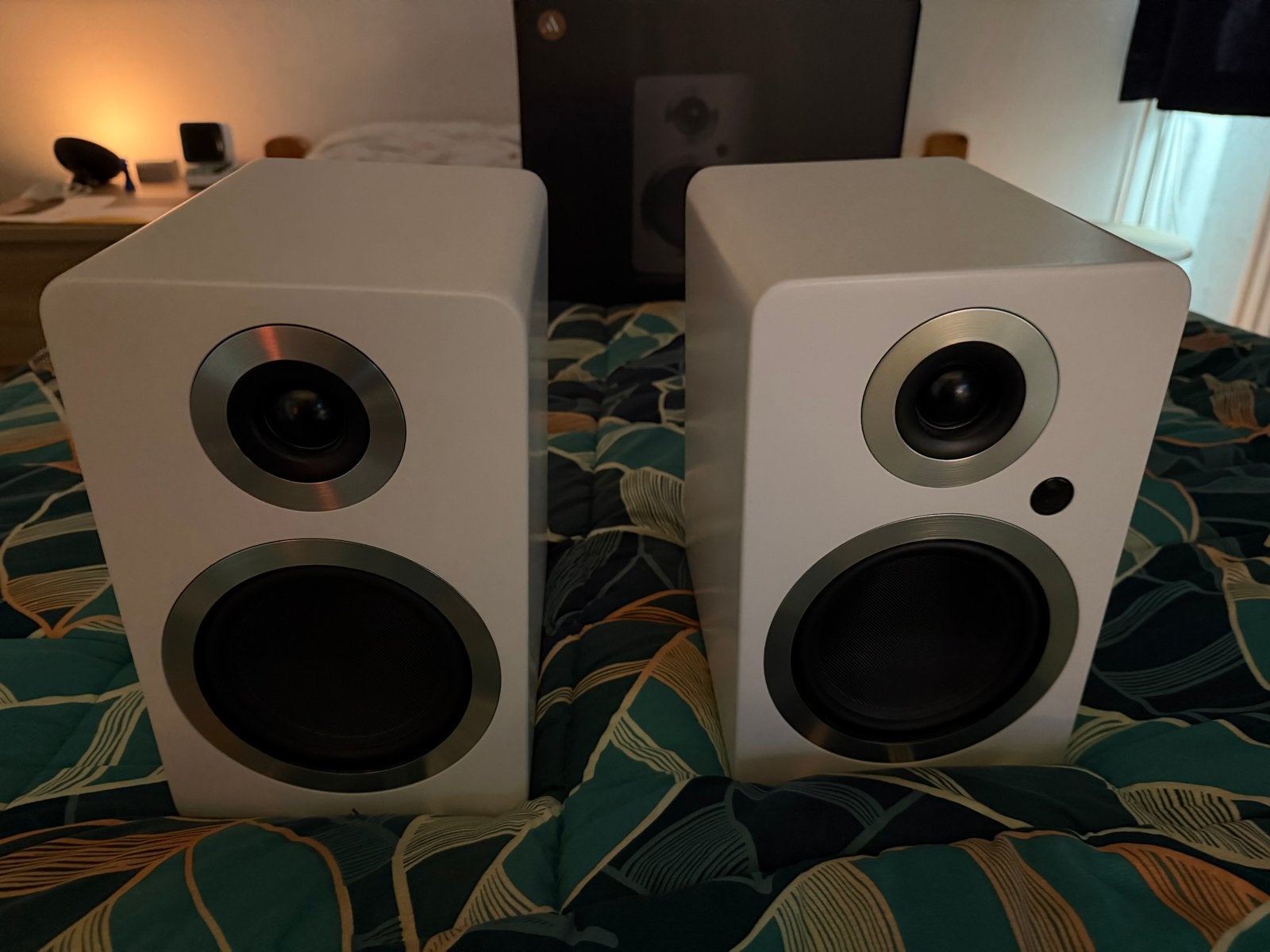Argon Audio Forte A5 actieve speakers - Wit, Audio, Tv en Foto, Luidsprekers, Zo goed als nieuw, Bluetooth, Boekenplank luidspreker