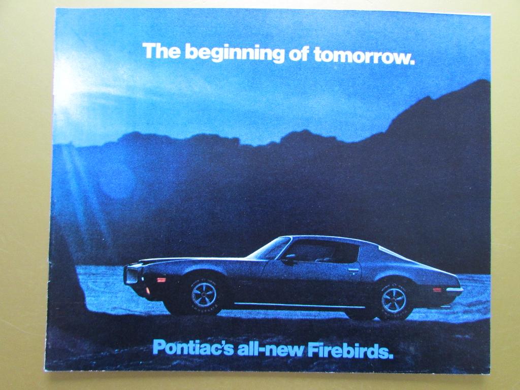 1970 Pontiac Firebird brochure, Engels, Ophalen of Verzenden, Zo goed als nieuw, Overige merken