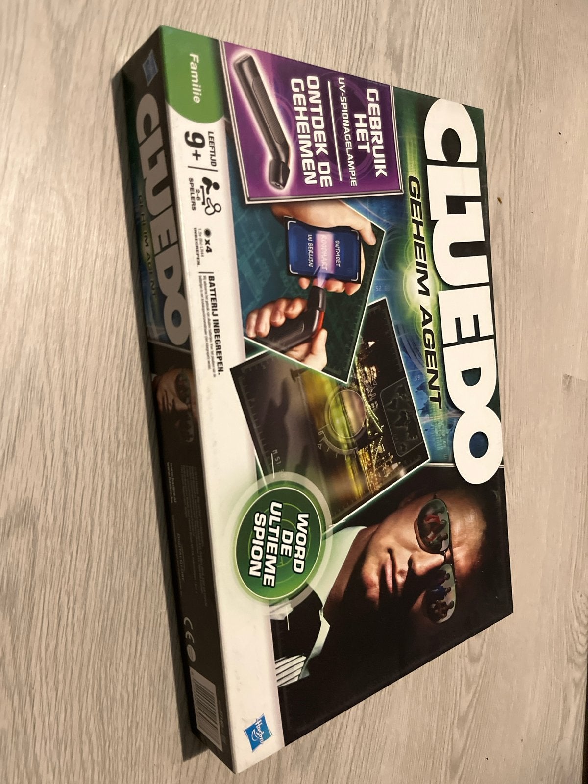 Cluedo Geheim Agent Bordspel - Compleet en Zo Goed als Nieuw, Drie of vier spelers, Ophalen of Verzenden, Zo goed als nieuw