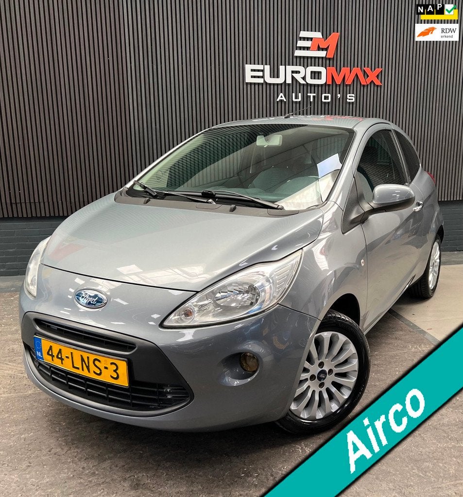 Ford Ka 1.2 Titanium X 2e Eigenaar - Distibutie vervangen -, Auto's, Ford, Bedrijf, Te koop, Ka, ABS, Airbags, Airconditioning
