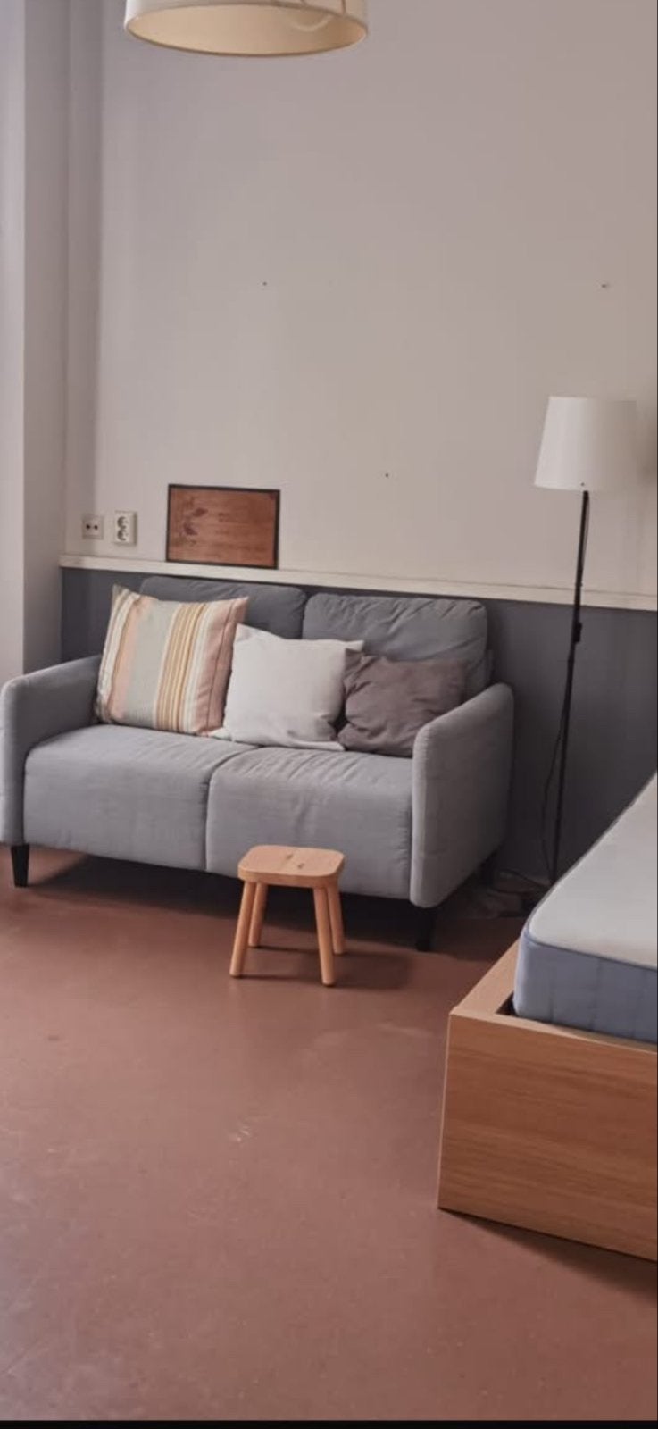 Comfortabele 2-zitsbank - Grijs, Ophalen, Gebruikt, 150 tot 200 cm, Tweepersoons
