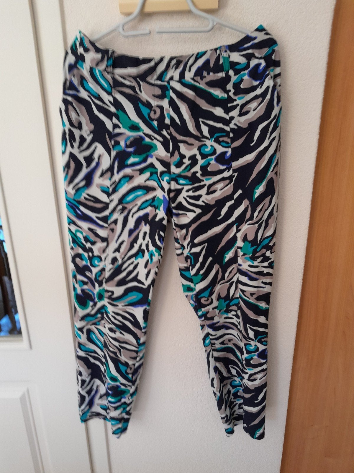 Travelstof broek van Studio Anneloes maat M met ceintuur, Studio Anneloes, Verzenden, Zo goed als nieuw, Maat 38/40 (M)