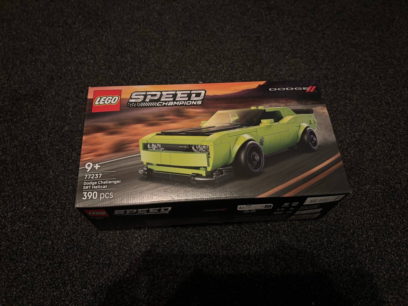 LEGO Speed Champions Dodge Challenger SRT Hellcat 77237, Ophalen of Verzenden, Nieuw, Overige merken