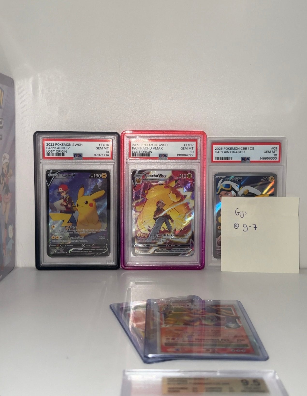 Pikachu VMAX #TG17 PSA 10 | Pokemon Lost Origin, Hobby en Vrije tijd, Verzamelkaartspellen | Pokémon, Ophalen of Verzenden, Zo goed als nieuw