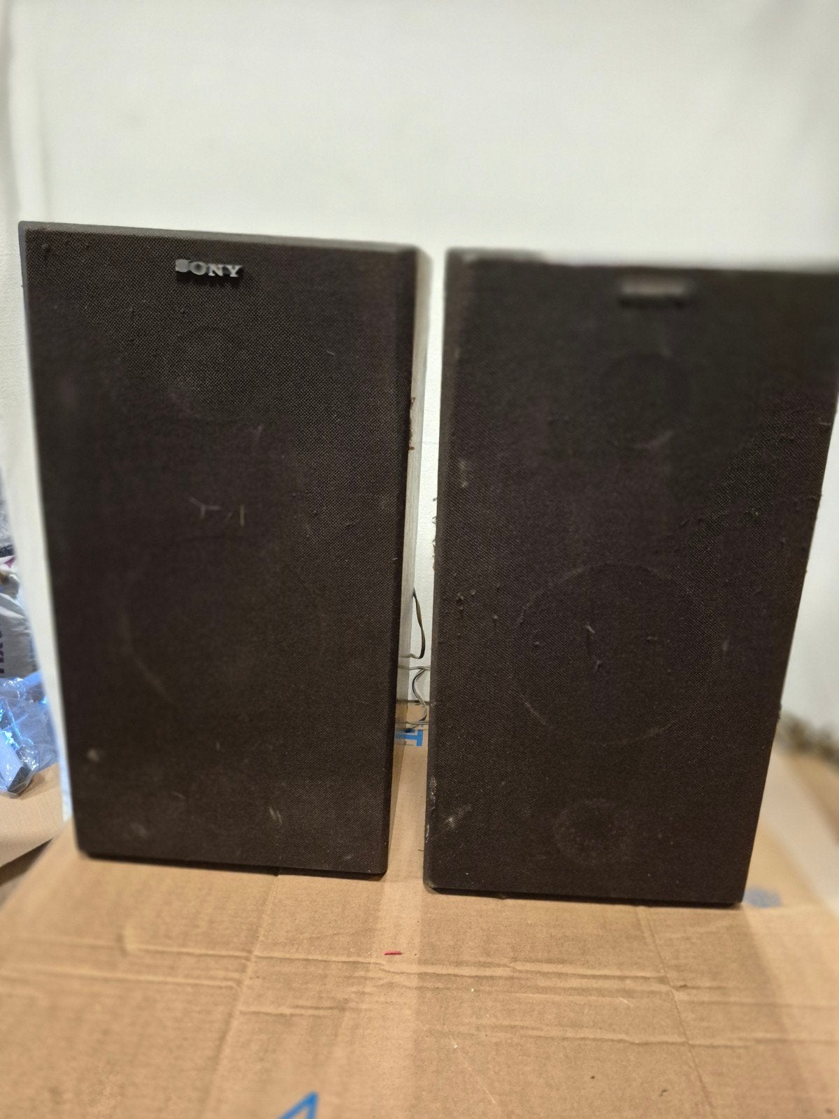 Sony SS-E20 Speakers - Ideaal voor schuur of garage, Audio, Tv en Foto, Luidsprekers, Ophalen, Stereo speakers, Gebruikt, Sony