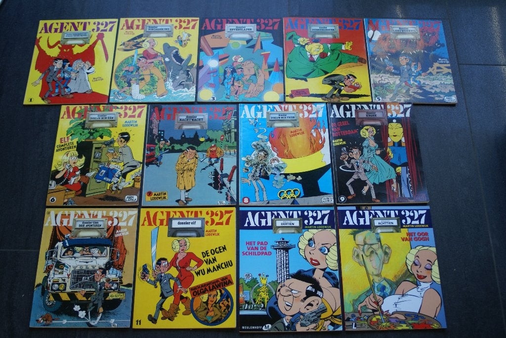 AGENT 327....... (diverse titels).. Martin Lodewijk, Meerdere stripboeken, Ophalen of Verzenden, Zo goed als nieuw
