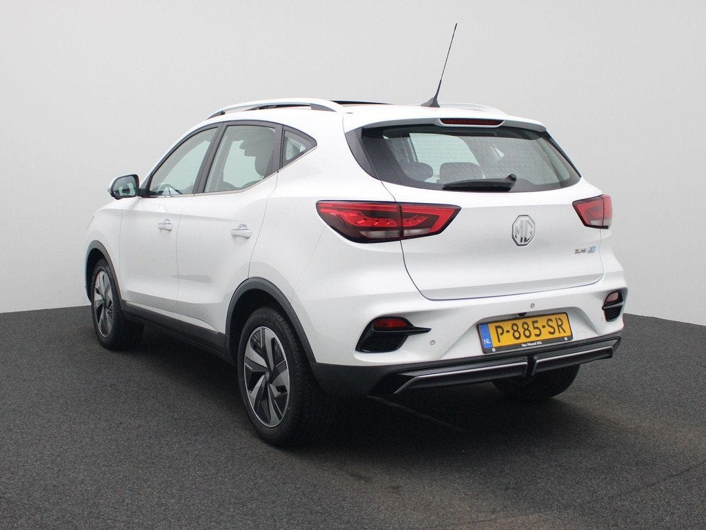 MG ZS EV Standard Range Luxury 50 kWh | Navi | Leder | Panor, Auto's, MG, 12 maanden, Gebruikt, ZS, Wit