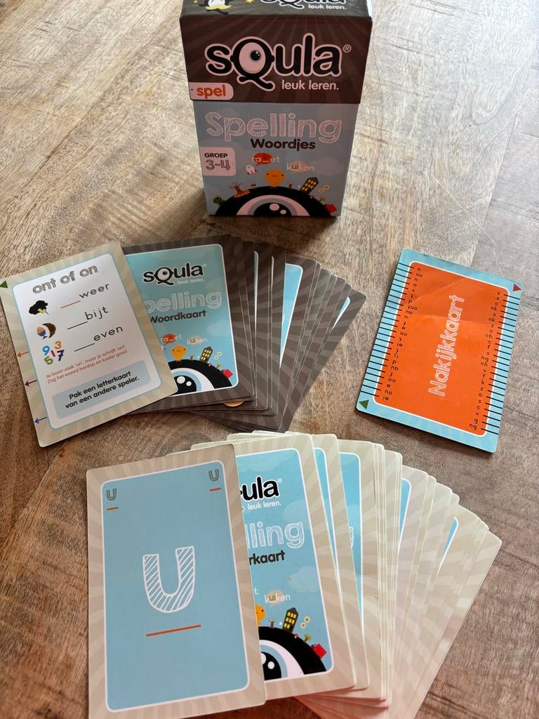 Squla Spelling Woordjes - Groep 3-4, Ophalen of Verzenden, Zo goed als nieuw, Taal en Lezen