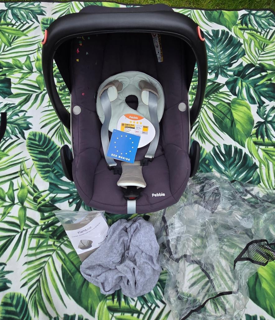 Maxi-Cosi autostoel type Pebble, Ophalen, Autogordel of Isofix, Verstelbare rugleuning, Zo goed als nieuw