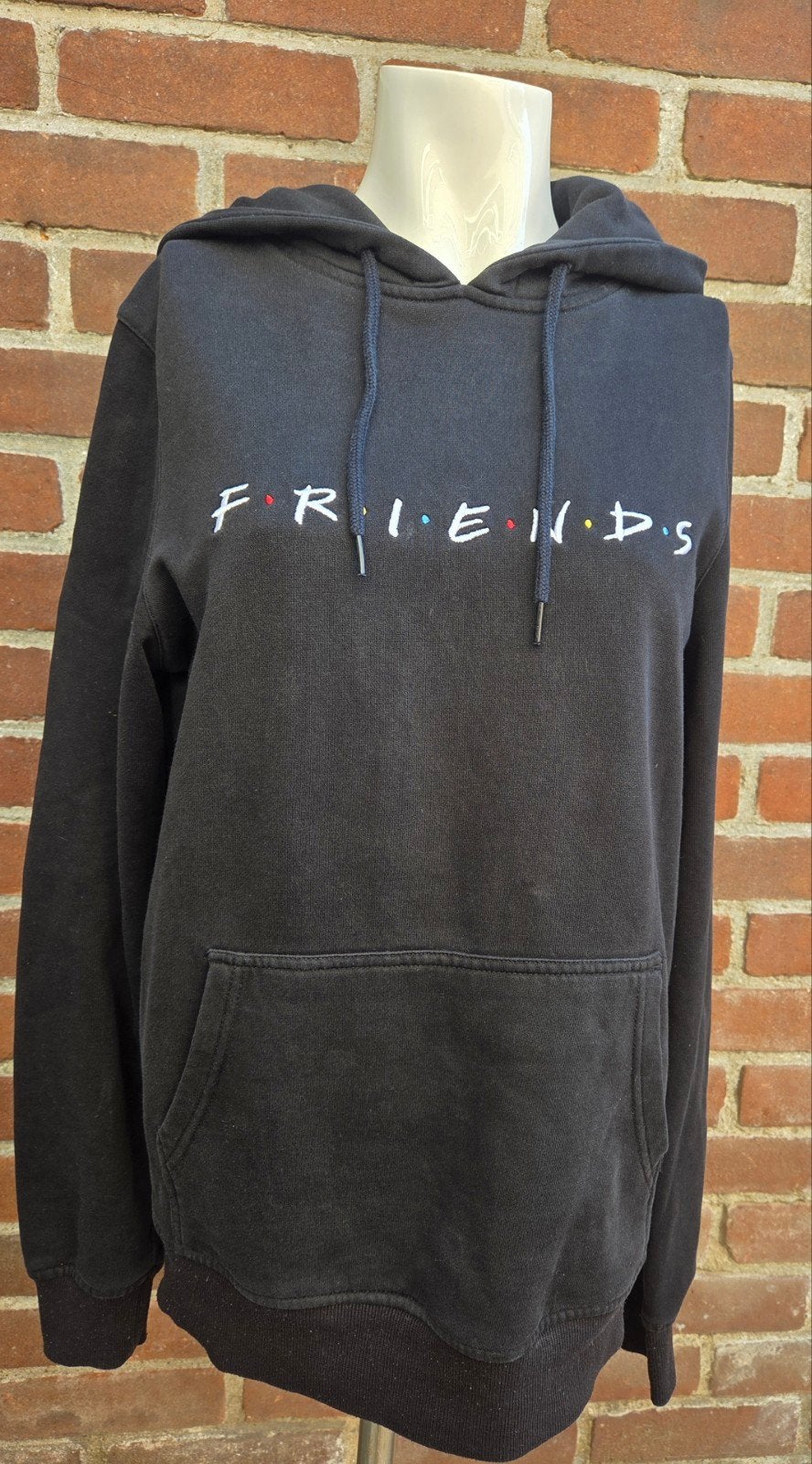 Friends Hoodie Zwart Maat XS - The TV Series, Friends The TV Series, Zwart, Ophalen of Verzenden, Maat 34 (XS) of kleiner
