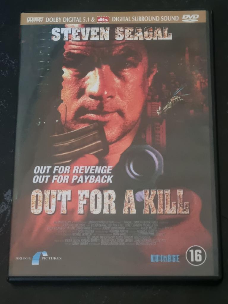 Steven Seagal - Out for a Kill (DVD), Cd's en Dvd's, Dvd's | Actie, Vanaf 16 jaar, Ophalen of Verzenden, Zo goed als nieuw, Actiethriller