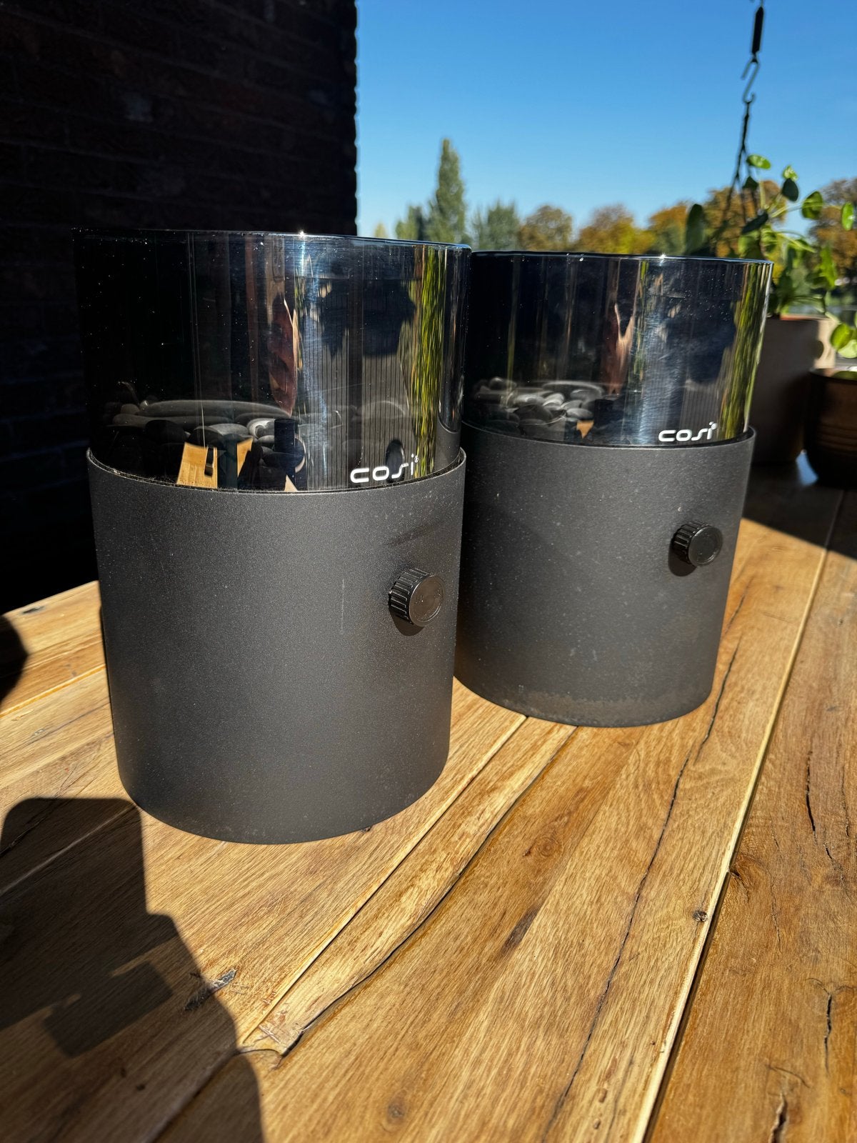 Cosi wind De Cosiscoop XL gaslantaarn (2 stuks), Ophalen, Zo goed als nieuw