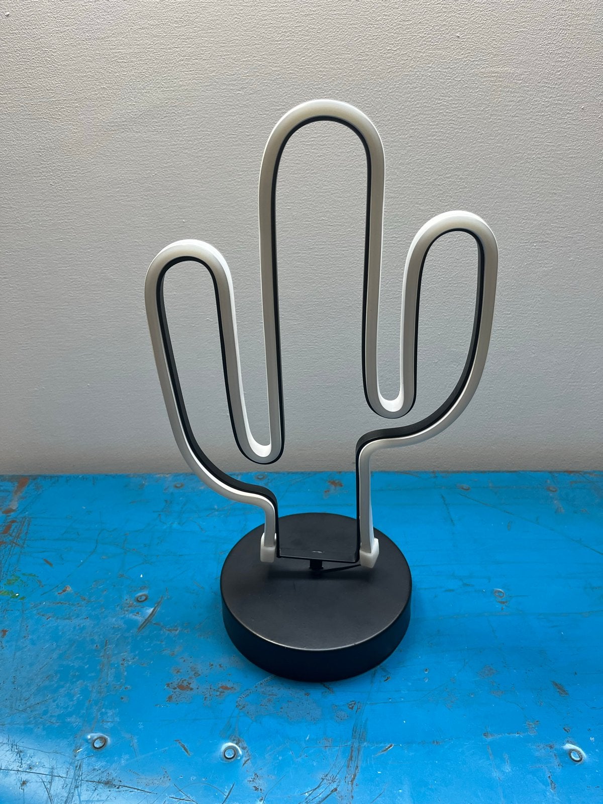 Leuke cactus neon LED lamp, Ophalen, Kunststof, Zo goed als nieuw, Modern