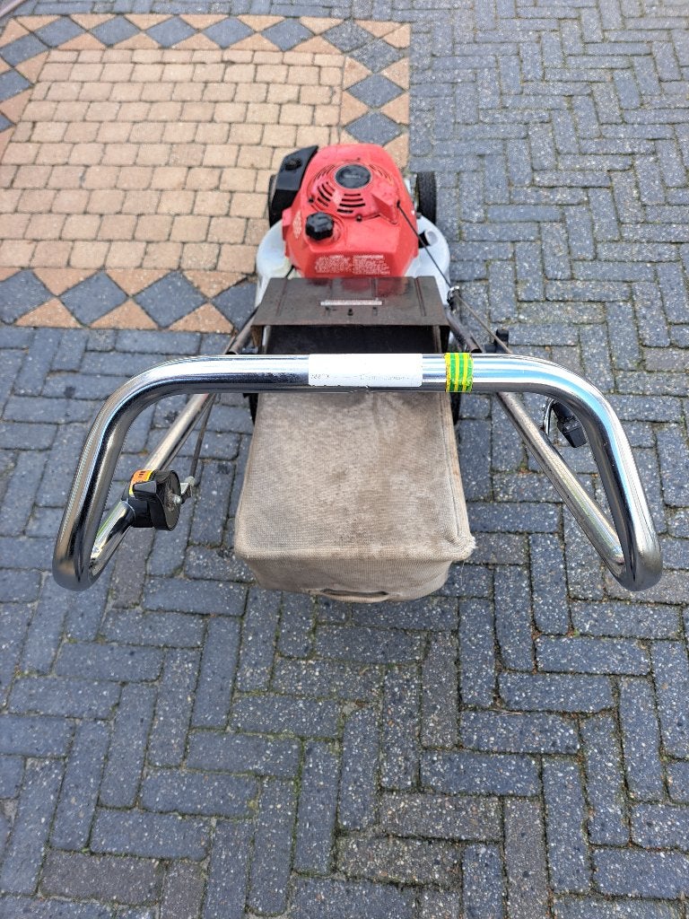 Te koop honda grasmaaier, Ophalen, Cirkelmaaier, Honda, Gebruikt