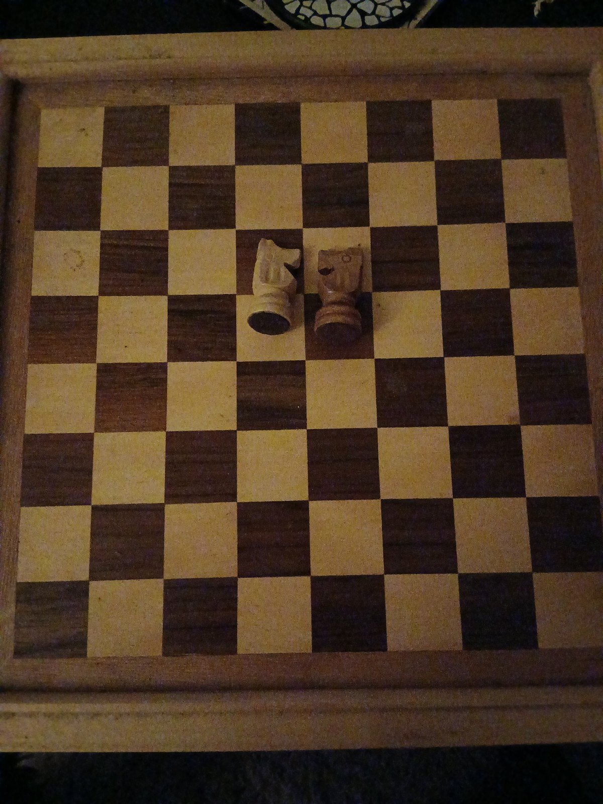 schaakset, Een of twee spelers, Ophalen, Zo goed als nieuw, Onbekend