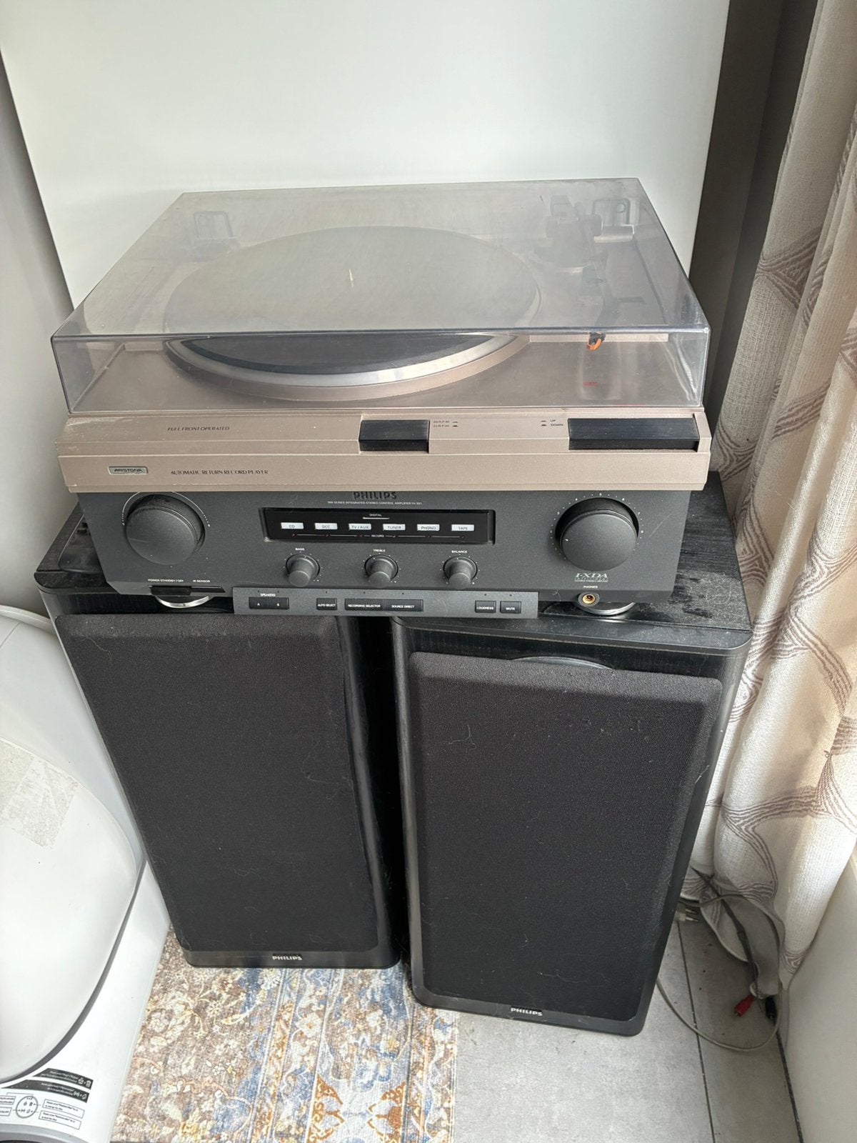 Stereo set Aristona / Philips, Audio, Tv en Foto, Ophalen, Philips, Gebruikt, Losse componenten