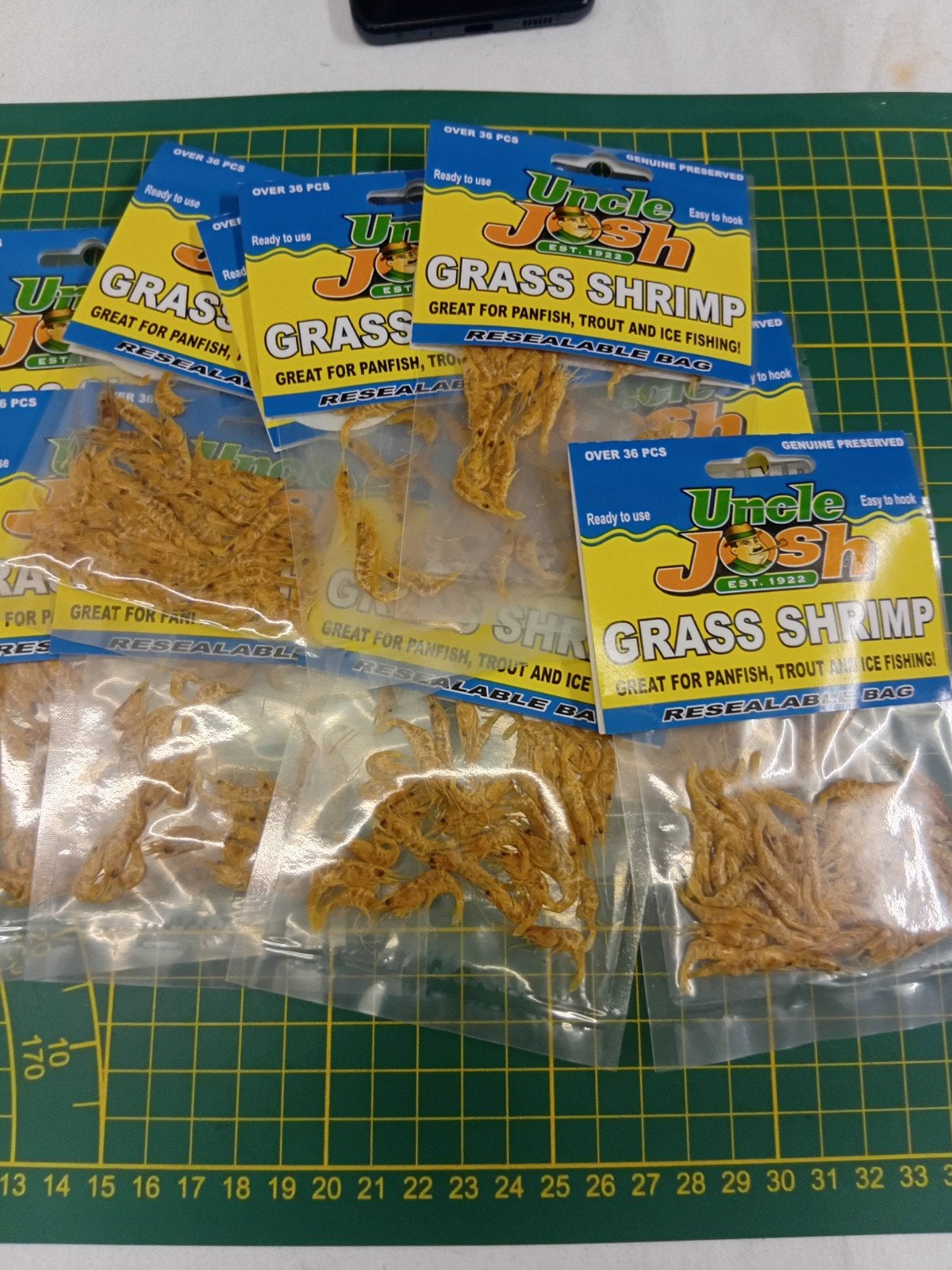 Uncle Josh Grass Shrimp - Gedroogde garnalen voor vissen, Ophalen of Verzenden, Nieuw, Overige typen