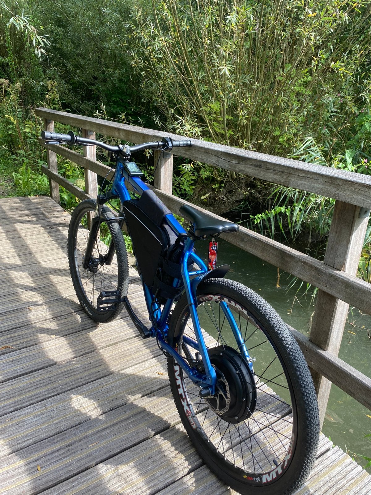 Conversion kit 1000 watt 48v, Hardtail, Zo goed als nieuw, Schijfrem, Ophalen