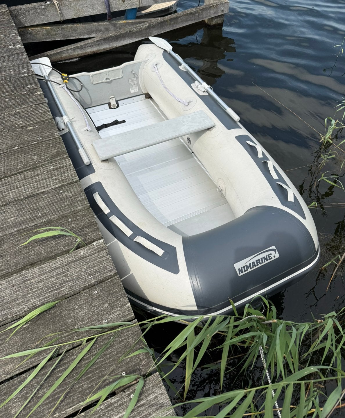 Nimarine MX300 rubberboot ALU + Suzuki DF 4 buitenboordmotor, Watersport en Boten, Rubberboten, Ophalen, Aluminium, Gebruikt, 4 pk