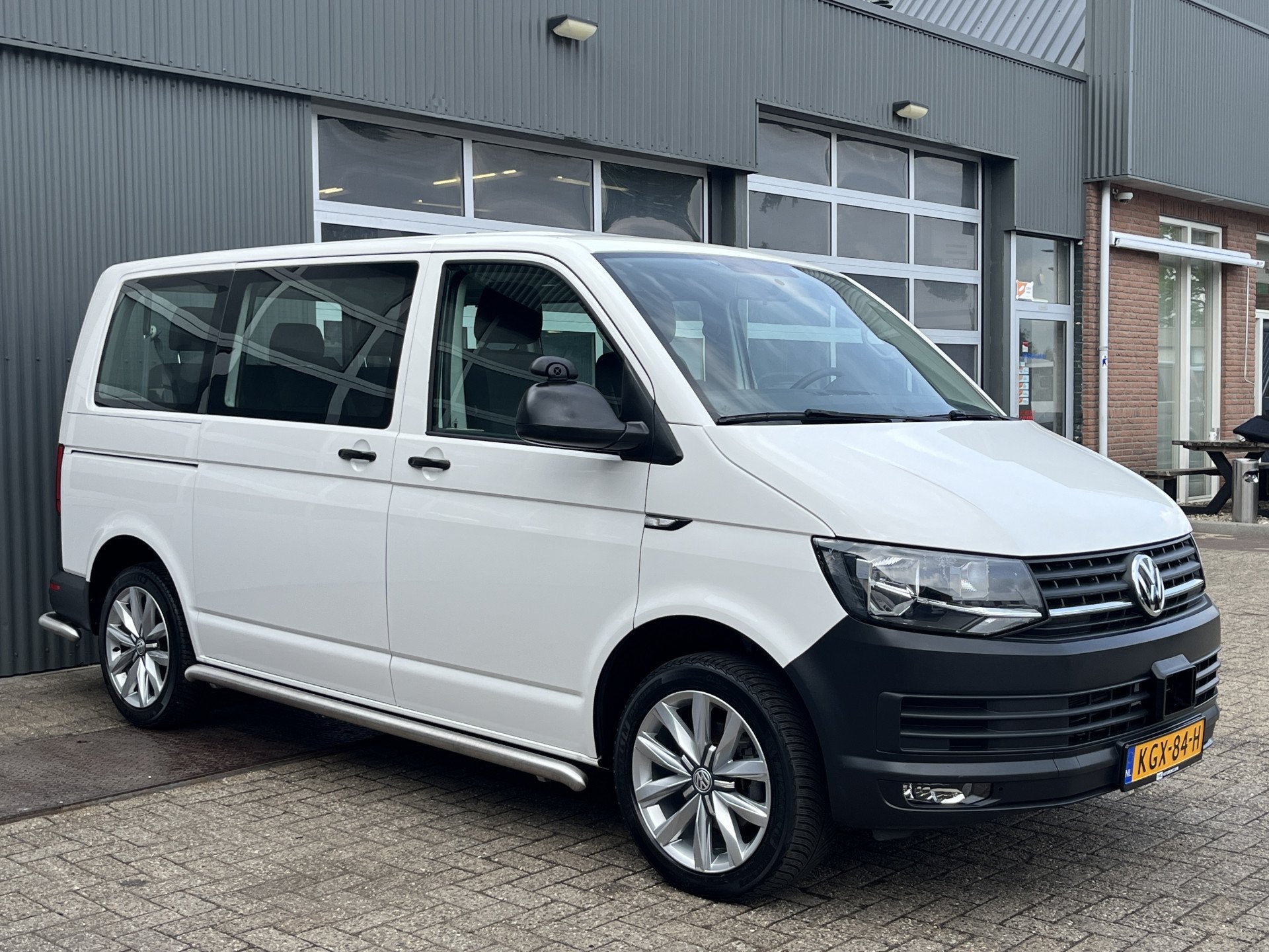 Volkswagen Transporter Kombi 2.0 TDI L1H1 BTW EN BPM VRIJ! A, Electronic Stability Program (ESP), Stof, Gebruikt, 150 pk