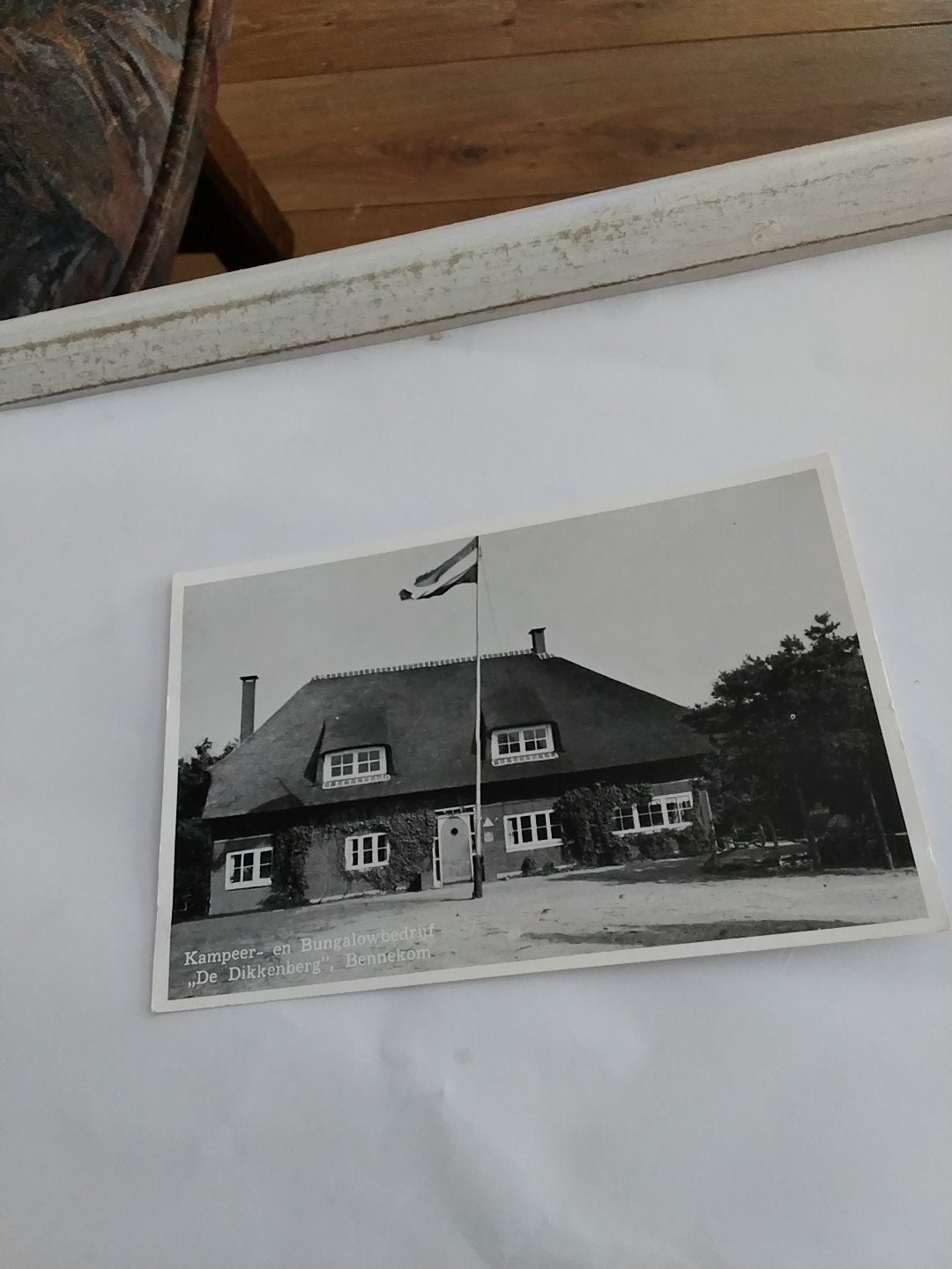Oude ansichtkaart Kampeer- en Bungalowbedrijf De Dikkenberg, Ophalen of Verzenden, 1940 tot 1960, Gelopen, Gelderland
