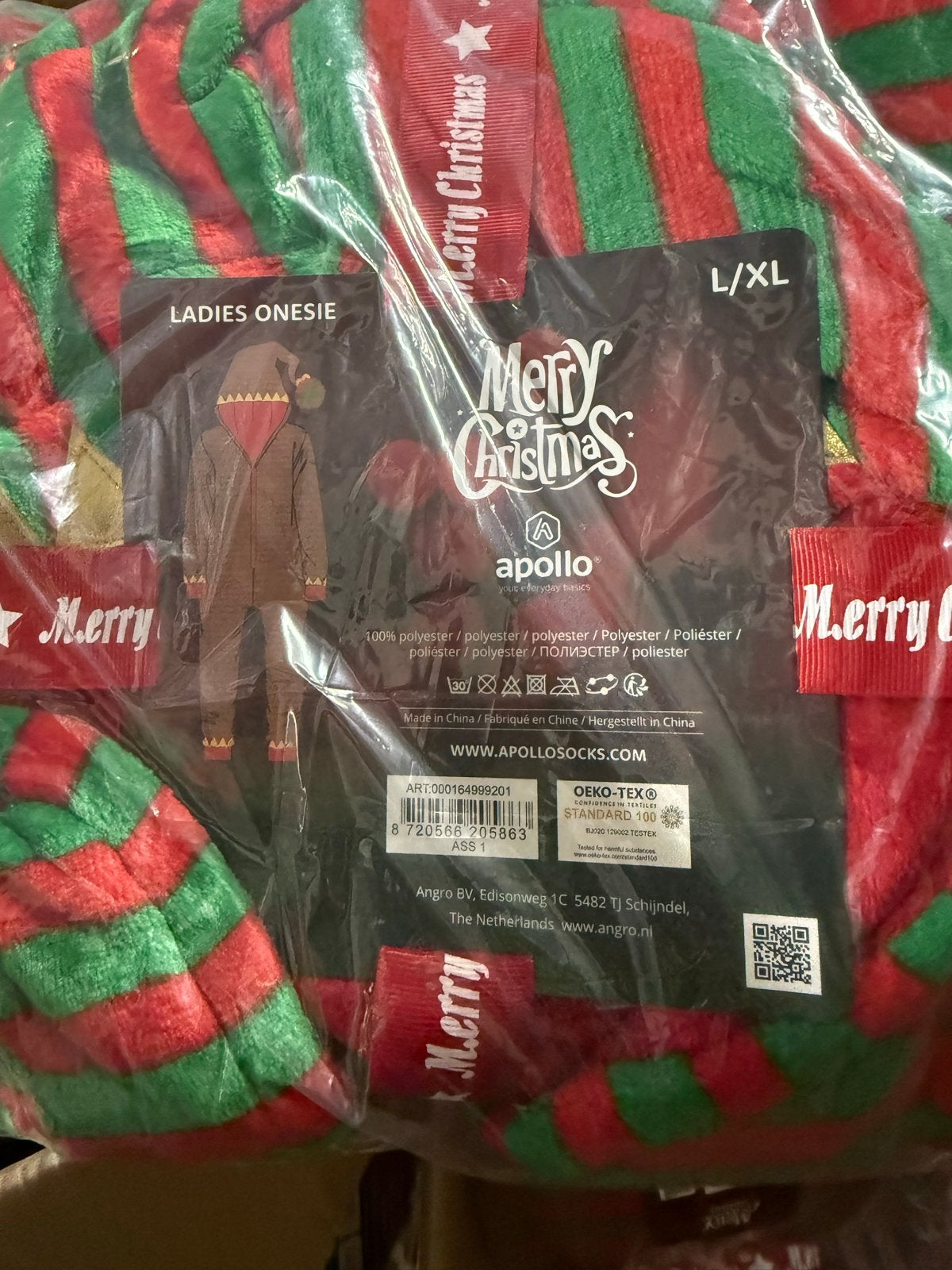 Apollo Kerst Onesie Dames L/XL - Nieuw, Ophalen of Verzenden, Nieuw