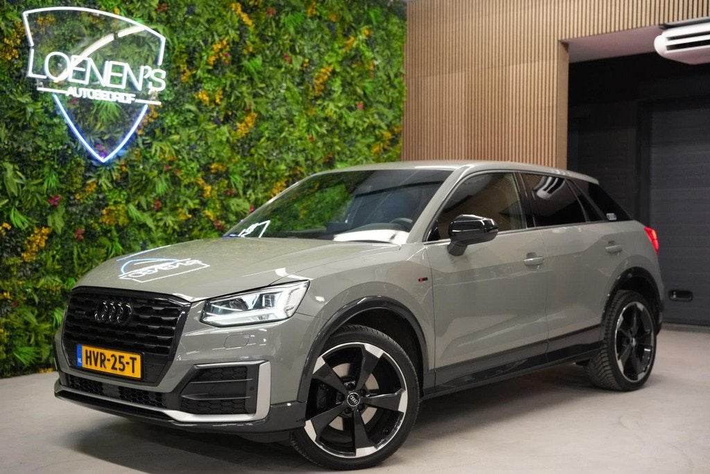 Audi Q2 2.0 TFSI quattro Sport Edition #1 / B&O / ACC / CarP, Auto's, Audi, Automaat, Gebruikt, 1984 cc, Leder