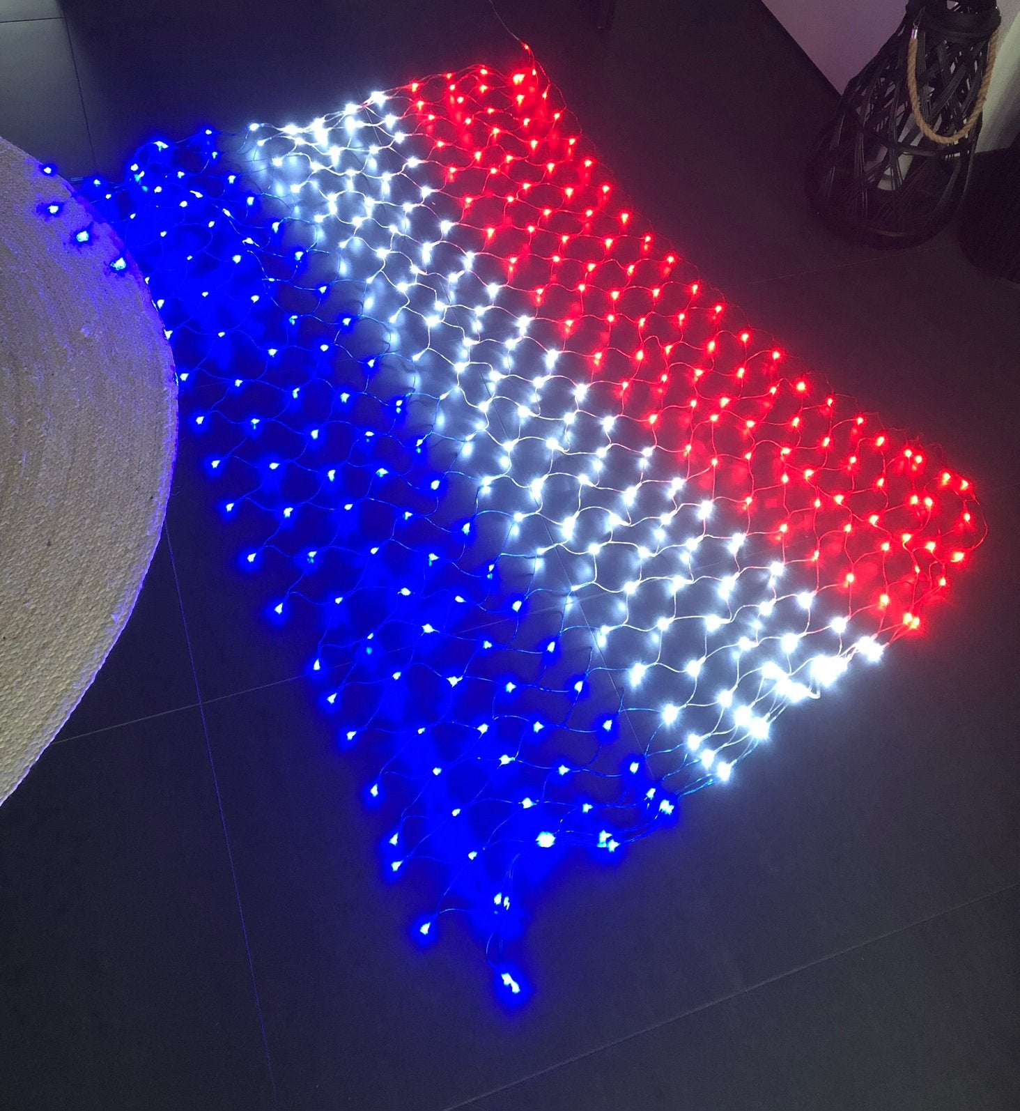 Nederlandse vlag LED lampen - Oranje versiering, Ophalen of Verzenden, Zo goed als nieuw, Licht