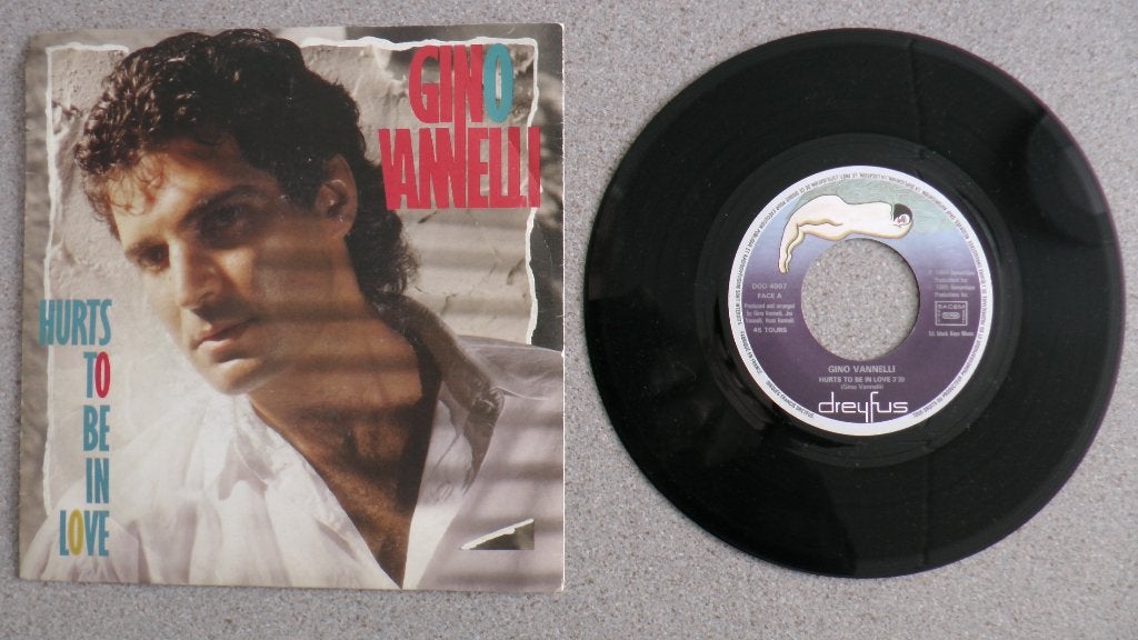 Gino Vanelli - Hurts to be in love, Gebruikt, 7 inch, Pop, Fotohoes
