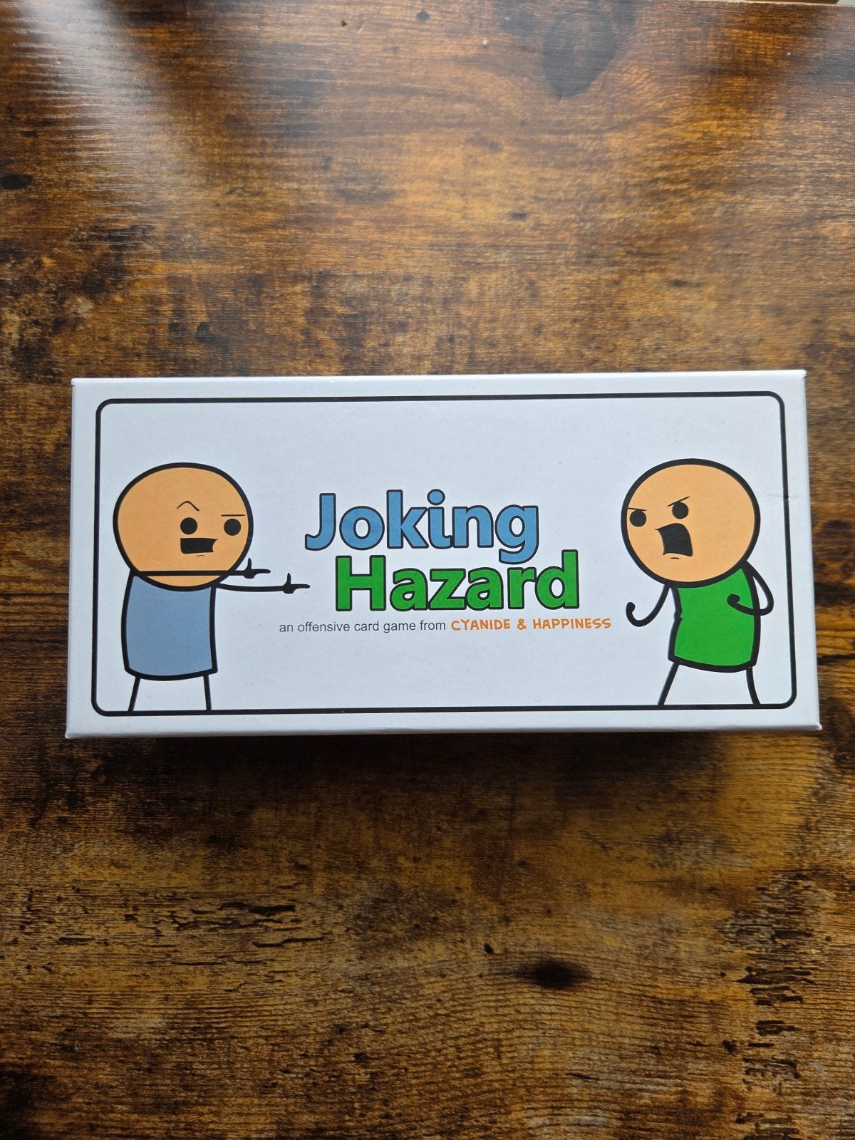Joking Hazard kaartspel, Ophalen, Gebruikt