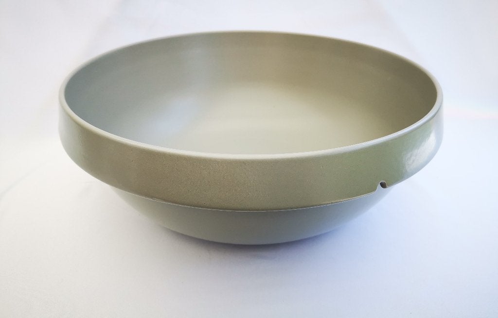 France Emile Henry keramiek glazuur salade schaal oven NIEUW, Keramiek, Nieuw, Ophalen of Verzenden, Schaal of Schalen