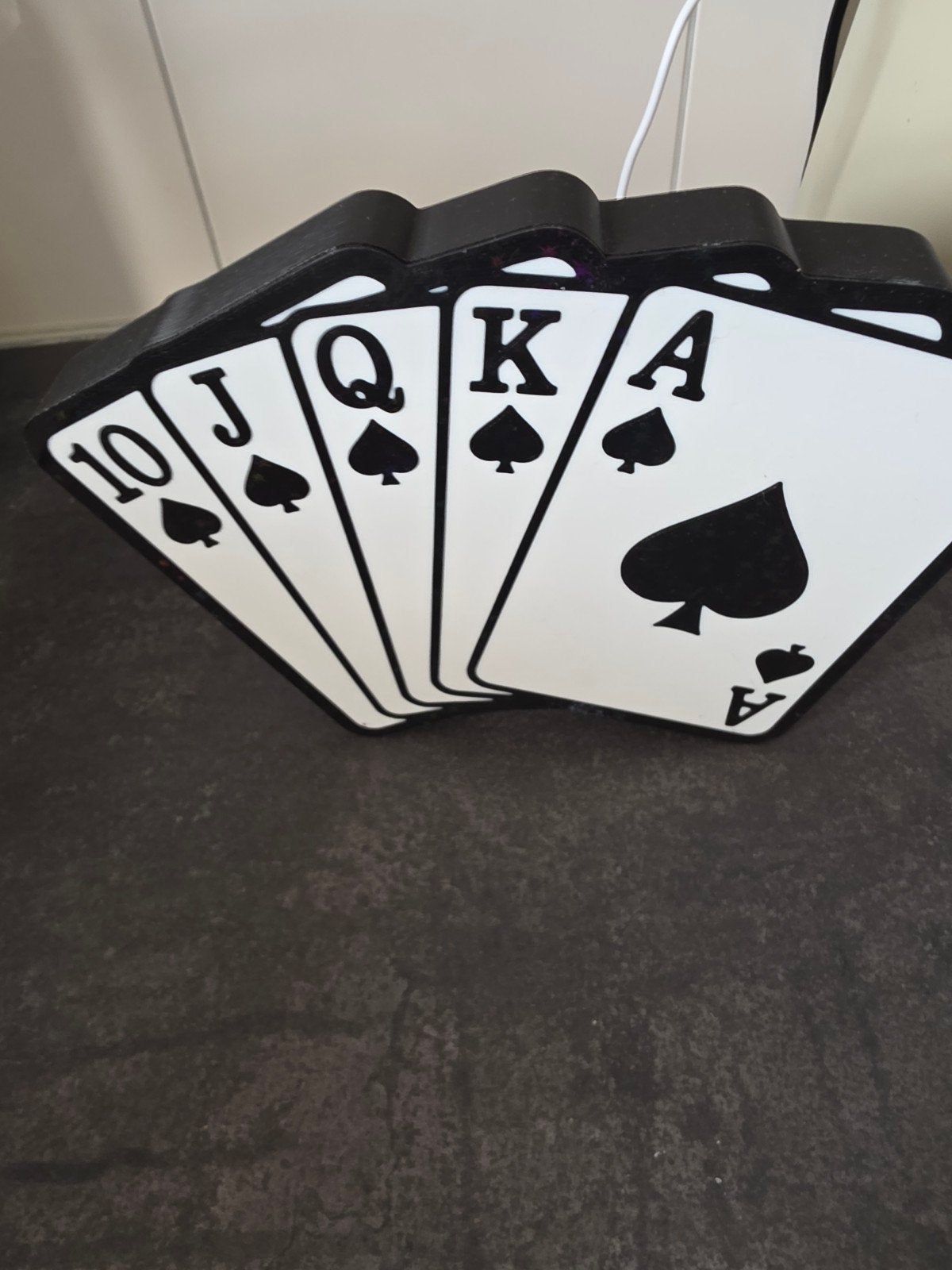Poker Royal Flush LED, Hobby en Vrije tijd, Ophalen of Verzenden, Zo goed als nieuw