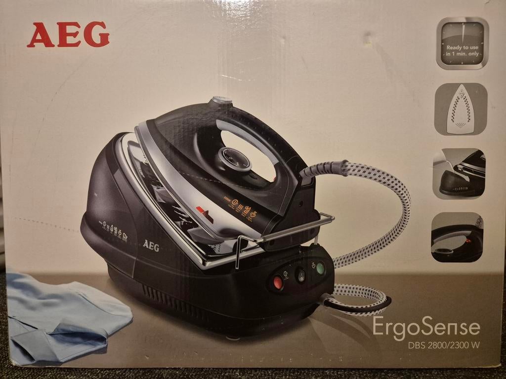 AEG ErgoSense DBS 2800/2300 W Stoomstrijkijzer, Witgoed en Apparatuur, Stoomapparaten, Nieuw, Ophalen of Verzenden