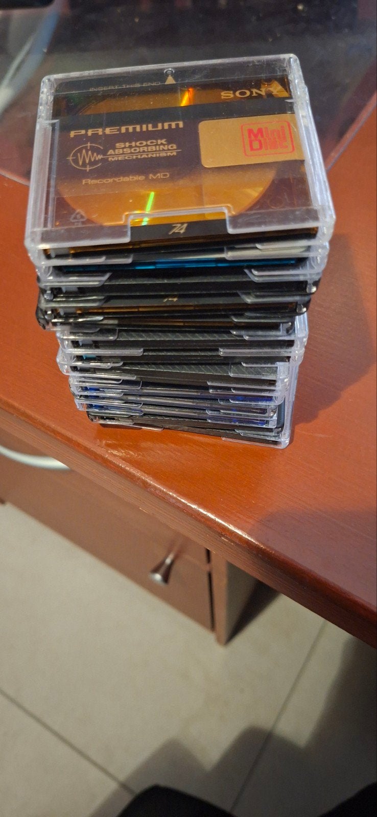 14 + 3 minidisc schijfjes., Ophalen of Verzenden