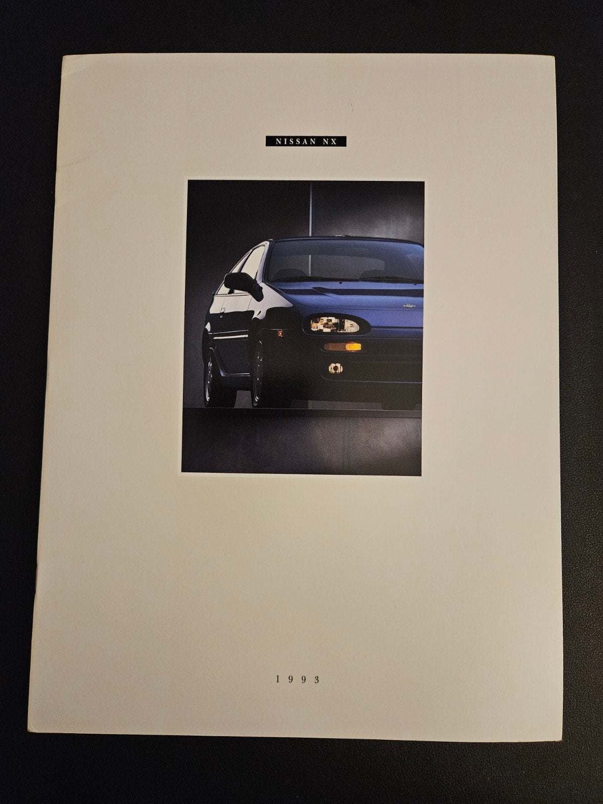 Brochure Nissan NX (100NX) 1993 USA, Ophalen of Verzenden, Zo goed als nieuw, Nissan