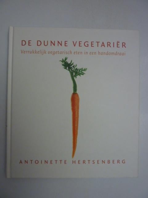 Antoinette Hertsenberg - De dunne vegetariër, Boeken, Verzenden, Nieuw